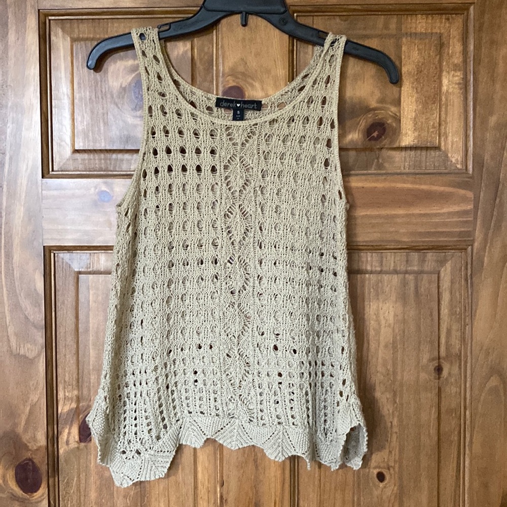 Sleeveless Crochet Top